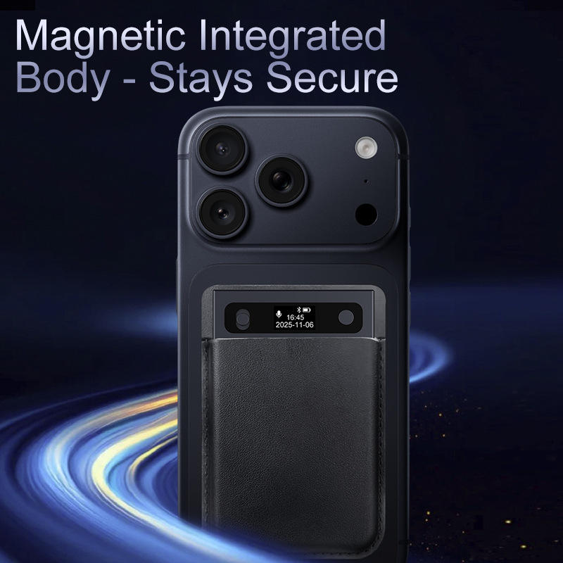 Ultra-Thin Magnetic AI Voice Recorder Card (T8 FS) - ChatGPT App Integrated